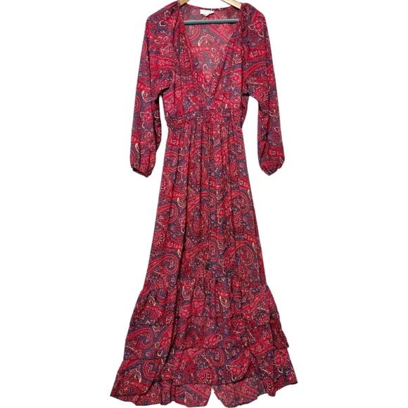 open lace back dress Red Off Shoulder Party Maxi Dress Inspired By Me Before You  Jolly Vintage